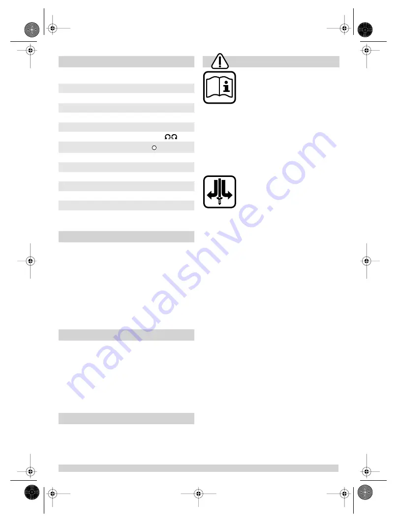 Bosch DL 0 607 460 Operating Instructions Manual Download Page 4