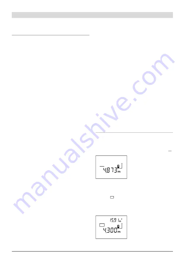 Bosch DLE 40 Professional Original Instructions Manual Download Page 204