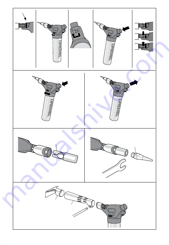 Bosch Dremel VERSAFLAME 2200 Original Instructions Manual Download Page 3