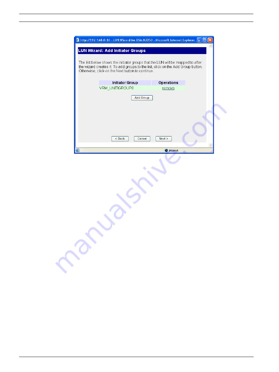 Bosch DSDA ISCSI DISK ARRAY SERIES DSA-N2B20 Installation Manual Download Page 18