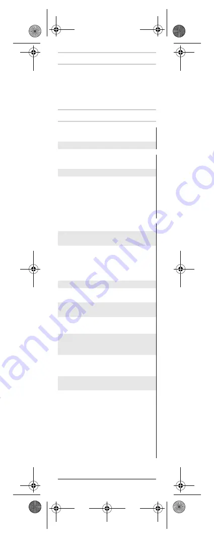 Bosch DWM 40 L PROFESSIONAL Operating Instructions Manual Download Page 27