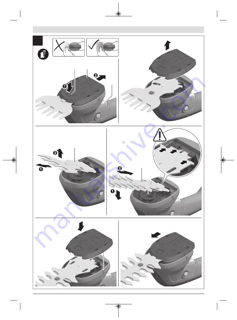 Bosch EasyShear Original Instructions Manual Download Page 227