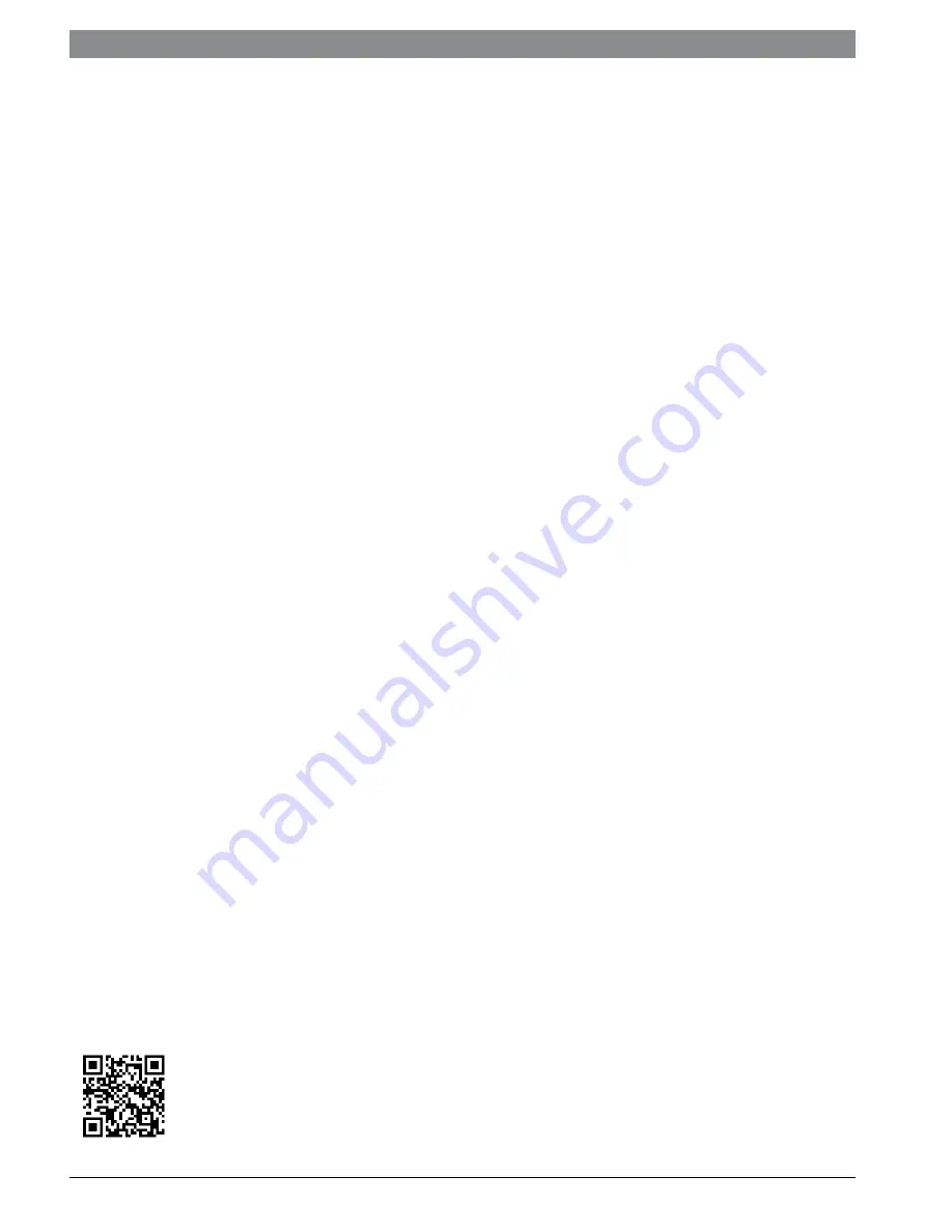 Bosch ES025 Installation And Maintenance Manual Download Page 24