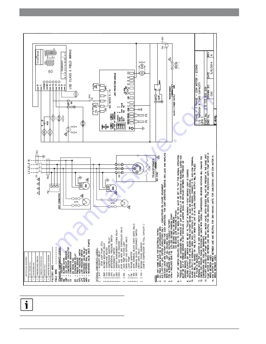 Bosch ES025 Installation And Maintenance Manual Download Page 44