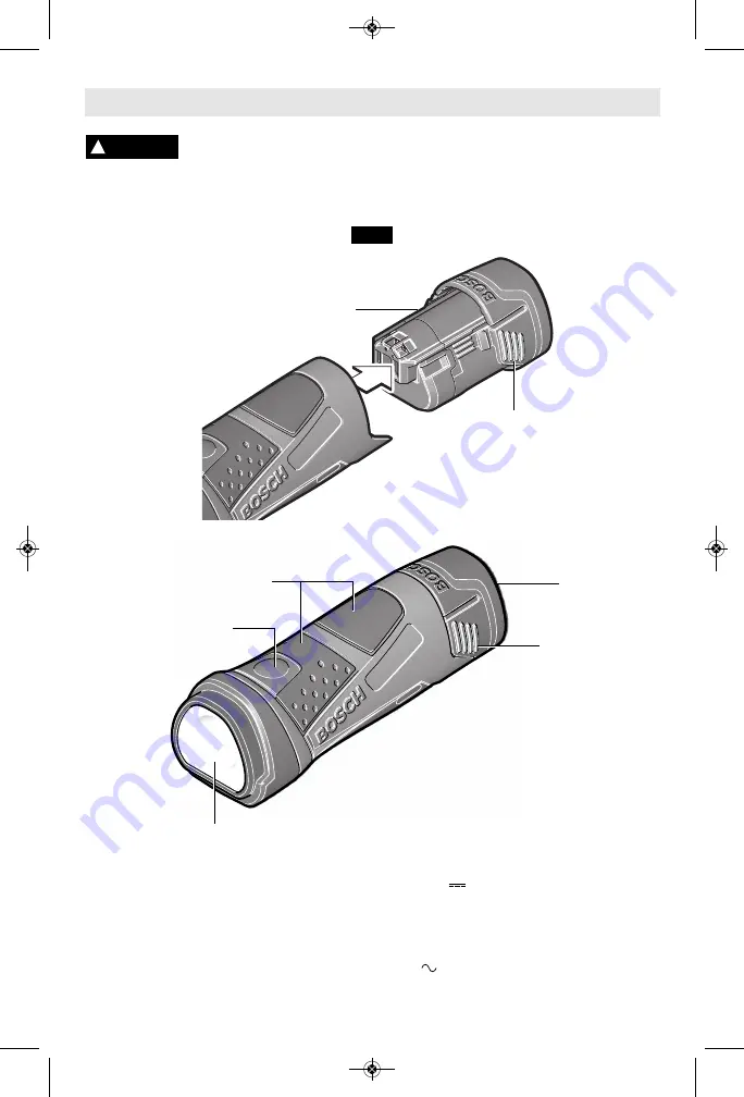 Bosch FL11 Operating/Safety Instructions Manual Download Page 4