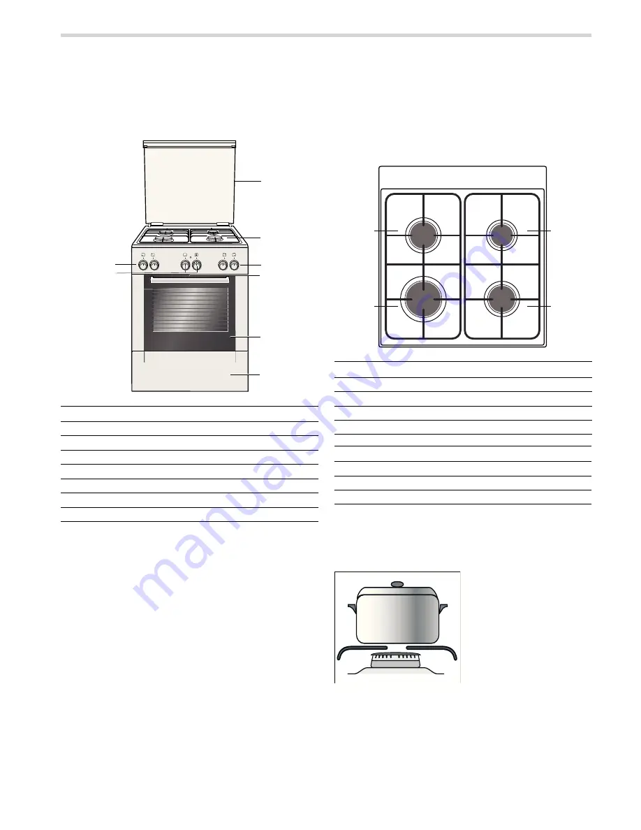 Bosch Fornuis HGV725120N Instruction Manual Download Page 8