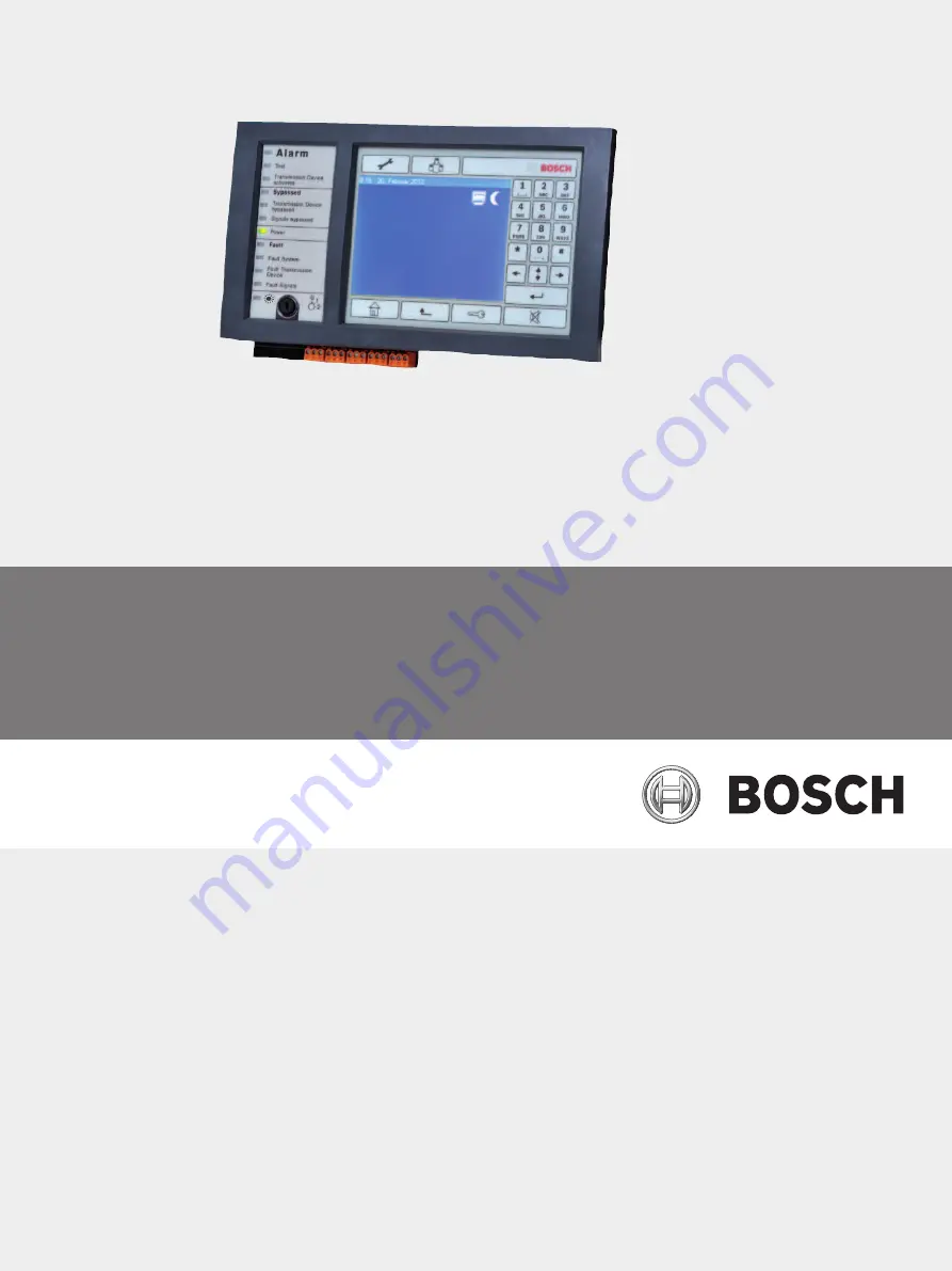 Bosch FPA-1200-MPC Installation Manual Download Page 1