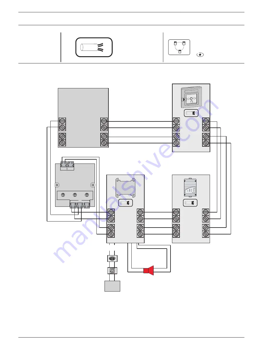 Bosch FPA-5000 Wiring Manual Download Page 40