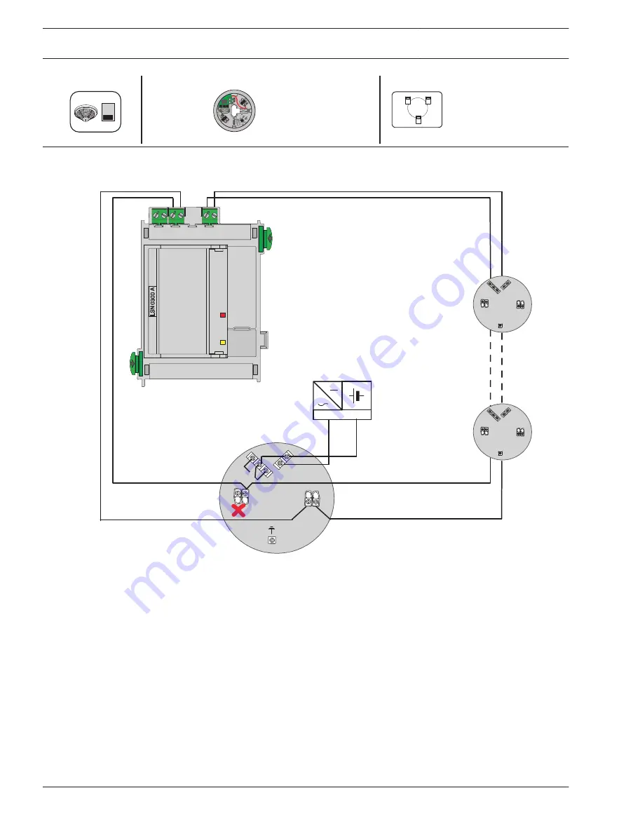 Bosch FPA-5000 Wiring Manual Download Page 76