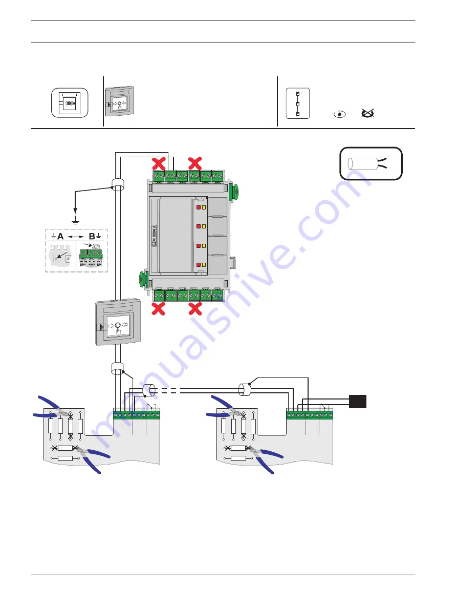 Bosch FPA-5000 Wiring Manual Download Page 100