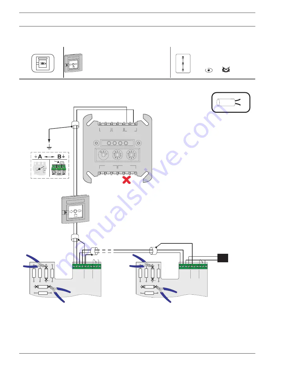 Bosch FPA-5000 Wiring Manual Download Page 130