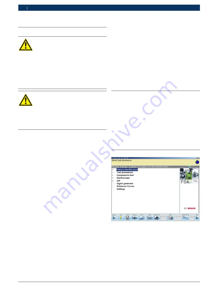 Bosch FSA 720 Instruction Manual Download Page 22