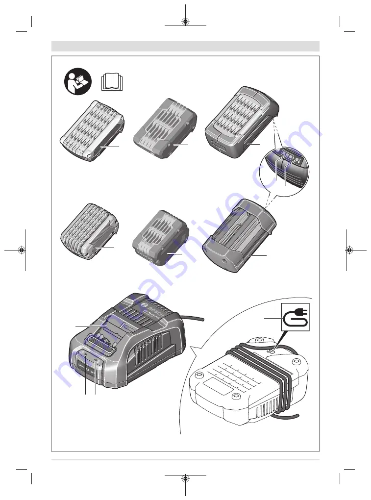 Bosch GAL 3680 CV Professional Original Instructions Manual Download Page 3