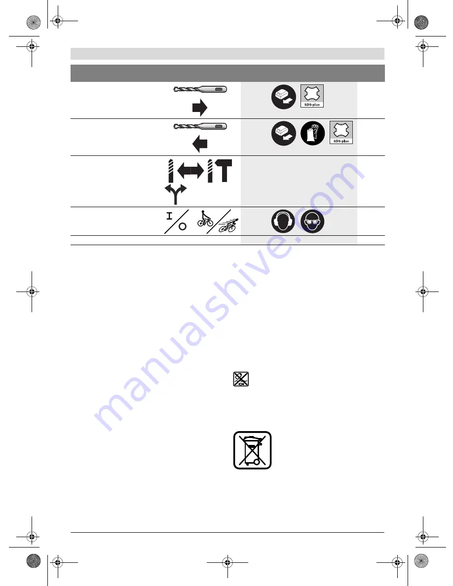 Bosch GBH Professional 14,4 V-LI Compact Original Instructions Manual Download Page 96