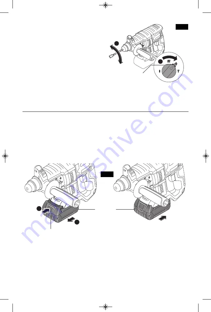 Bosch GBH18V-20 Operating/Safety Instructions Manual Download Page 26