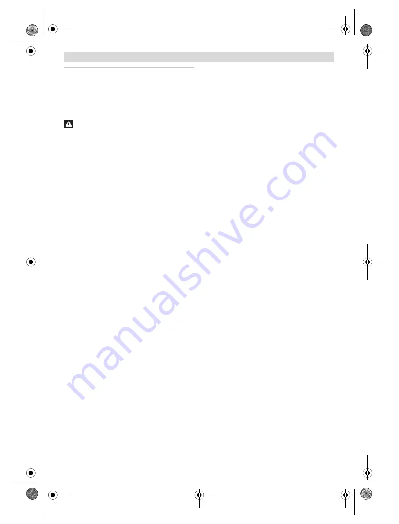 Bosch GBM 13 Professional Original Instructions Manual Download Page 6