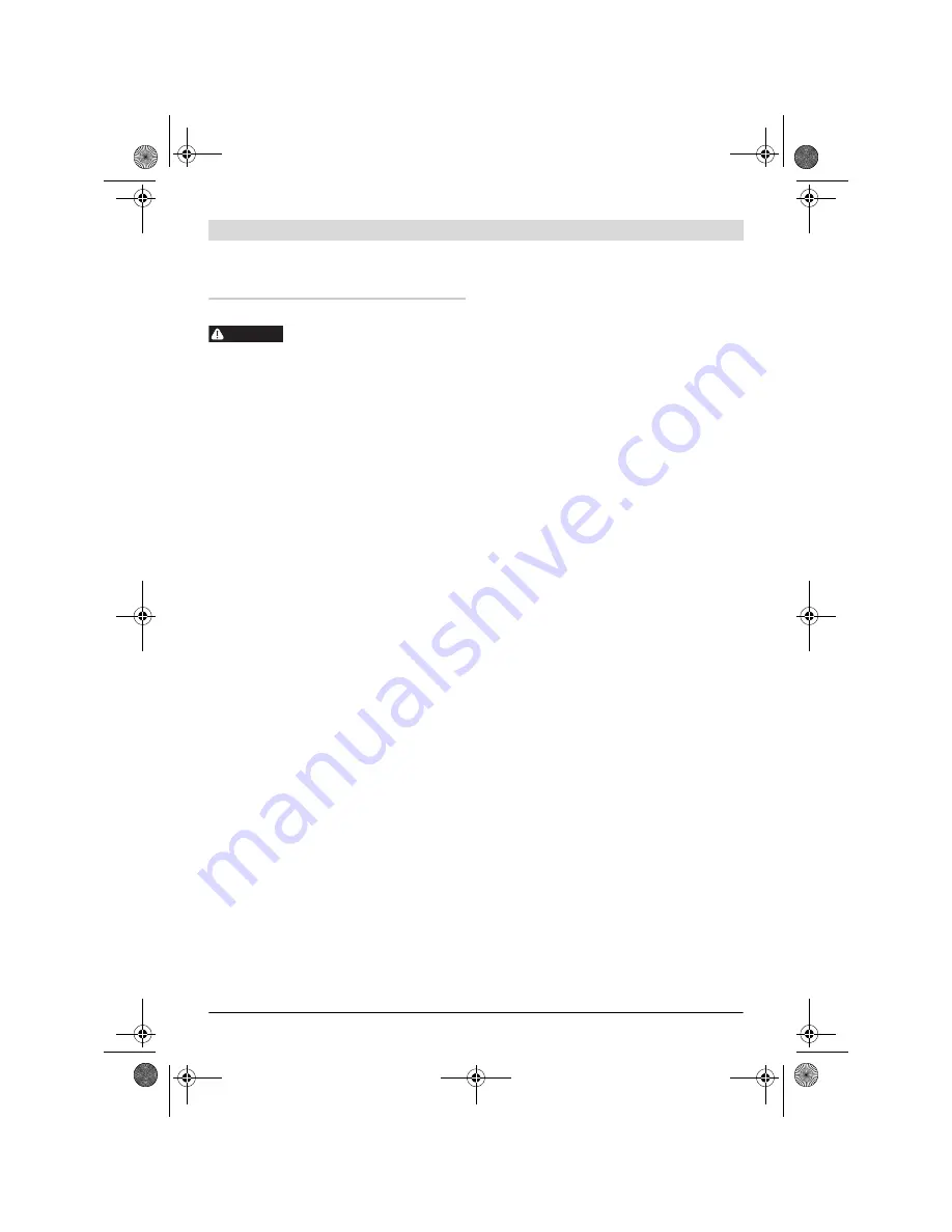 Bosch GBM Professional 350 Original Instructions Manual Download Page 4