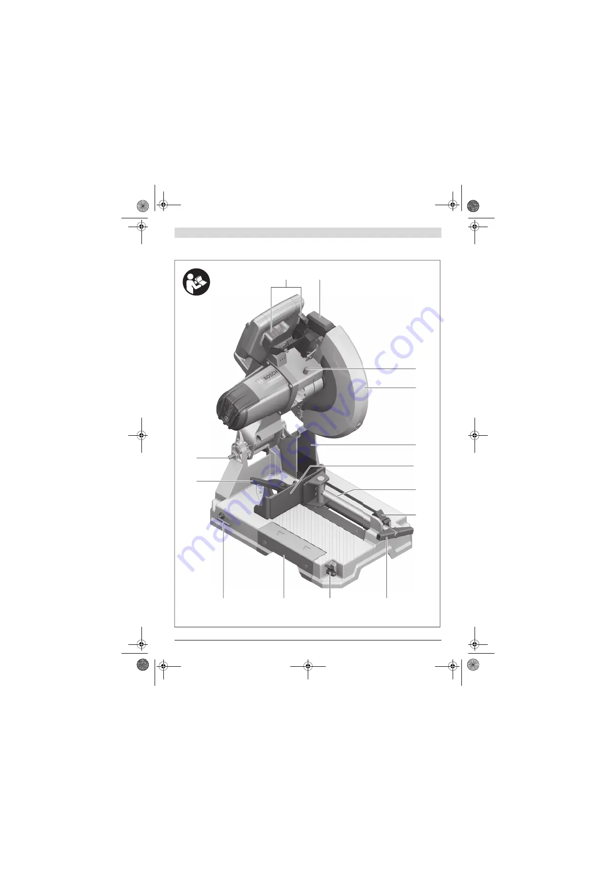 Bosch GCD 12 JL Original Instructions Manual Download Page 3