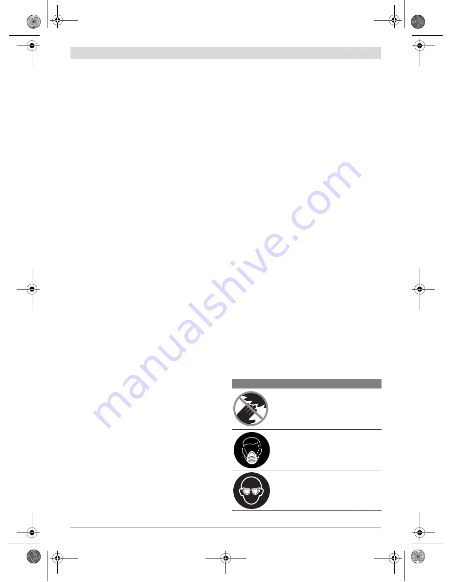 Bosch GCM 10 MX Professiona Original Instructions Manual Download Page 106