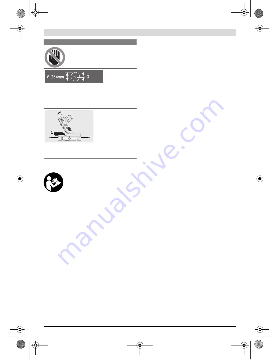 Bosch GCM 10 MX Professiona Original Instructions Manual Download Page 176