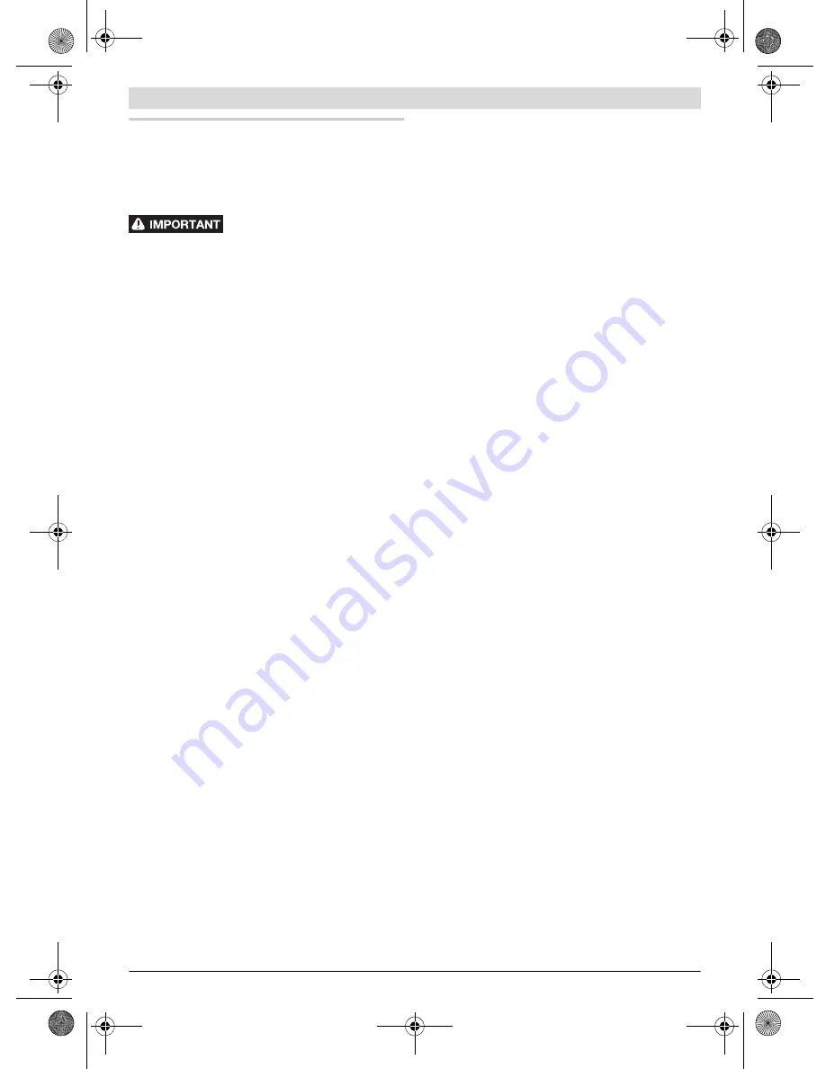 Bosch GCM 10 MX Professional Original Instructions Manual Download Page 10