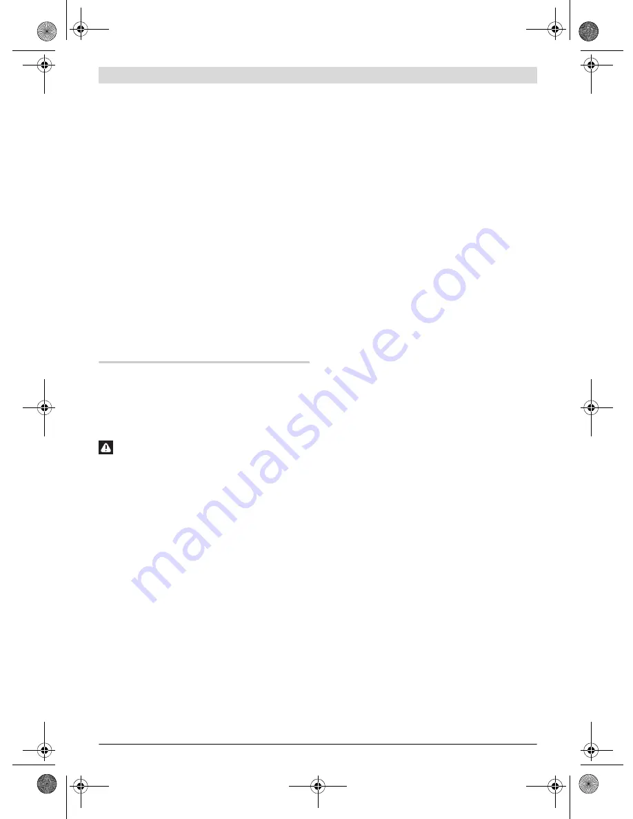 Bosch GCM 10 MX Professional Original Instructions Manual Download Page 19