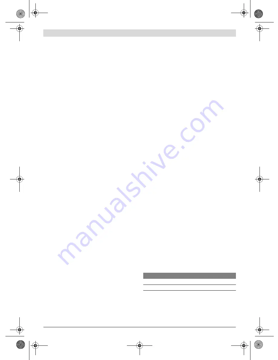 Bosch GCM 10 MX Professional Original Instructions Manual Download Page 68