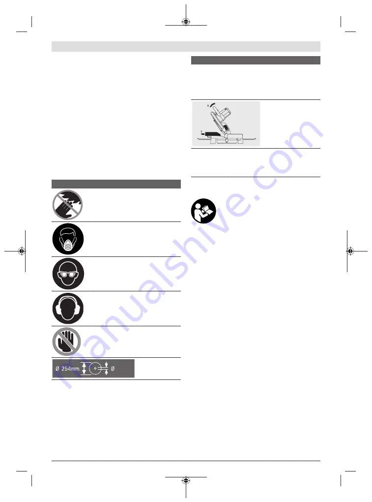 Bosch GCM 10 MX Original Instructions Manual Download Page 184