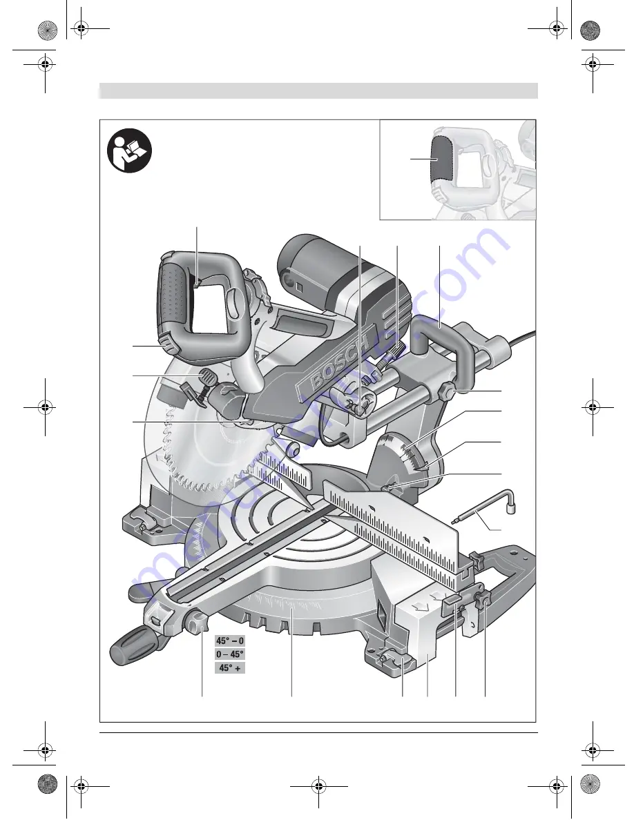 Bosch GCM 10 SD Professional Скачать руководство пользователя страница 4