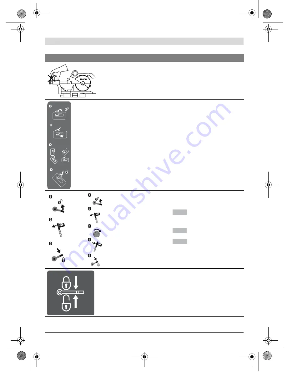 Bosch GCM 10 SD Professional Original Instructions Manual Download Page 317