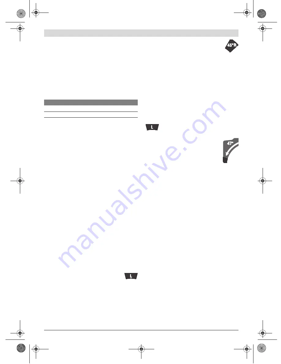 Bosch GCM 12 GDL Professional Original Instructions Manual Download Page 38