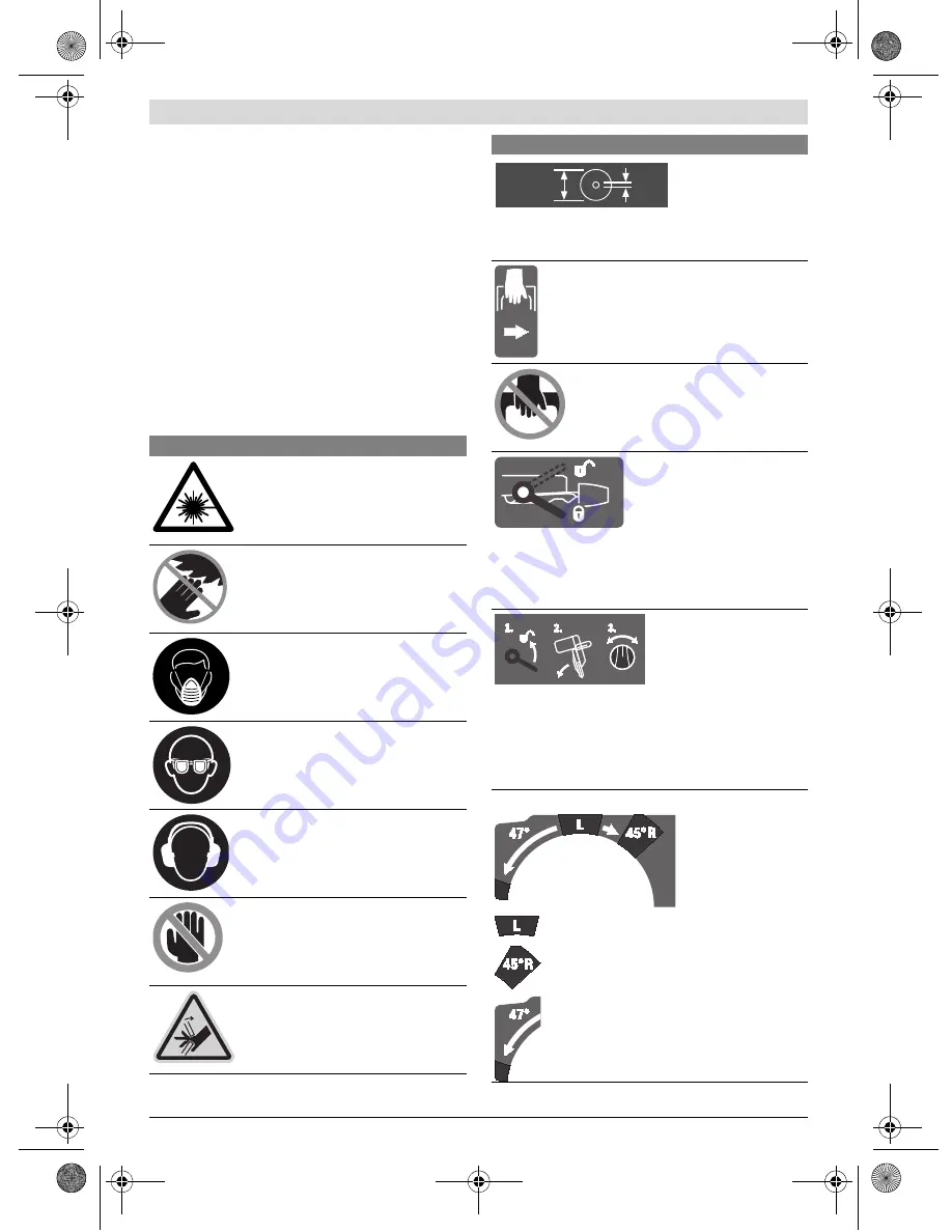 Bosch GCM 12 GDL Professional Original Instructions Manual Download Page 166