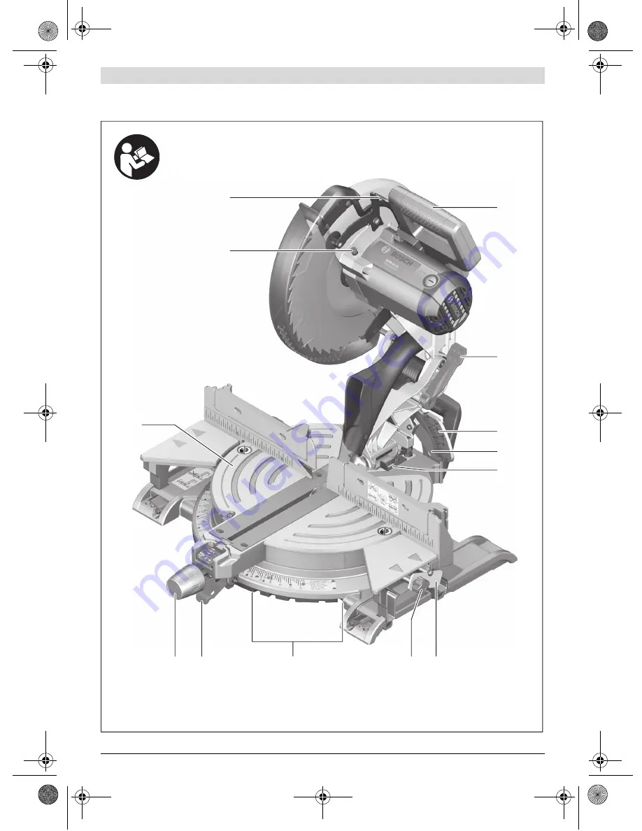 Bosch GCM 12 JL Professional Скачать руководство пользователя страница 4