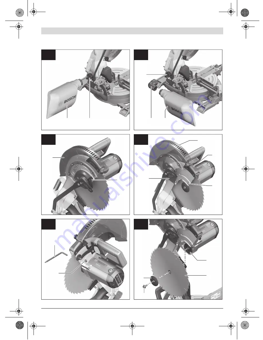 Bosch GCM 12 JL Professional Original Instructions Manual Download Page 7