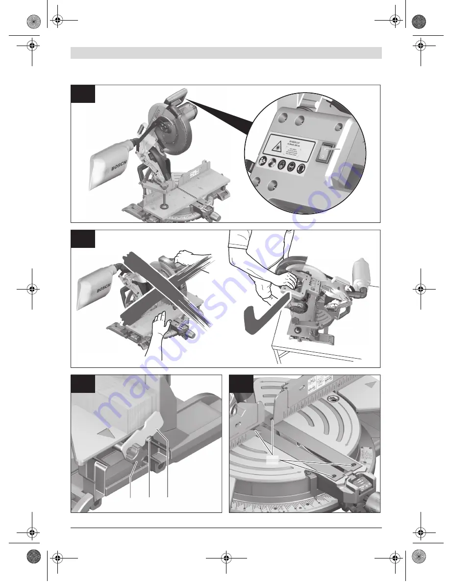 Bosch GCM 12 JL Professional Original Instructions Manual Download Page 10