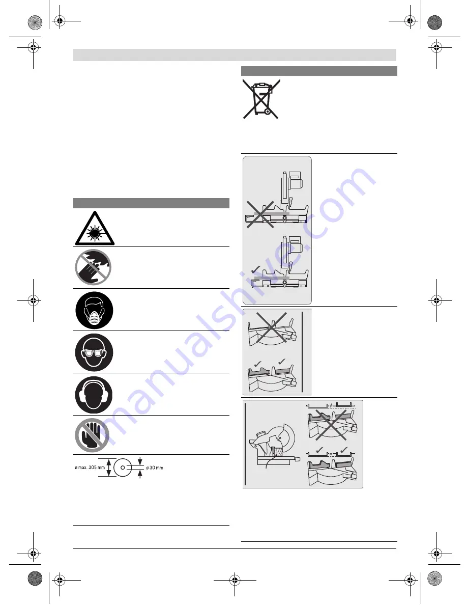 Bosch GCM 12 JL Professional Original Instructions Manual Download Page 323