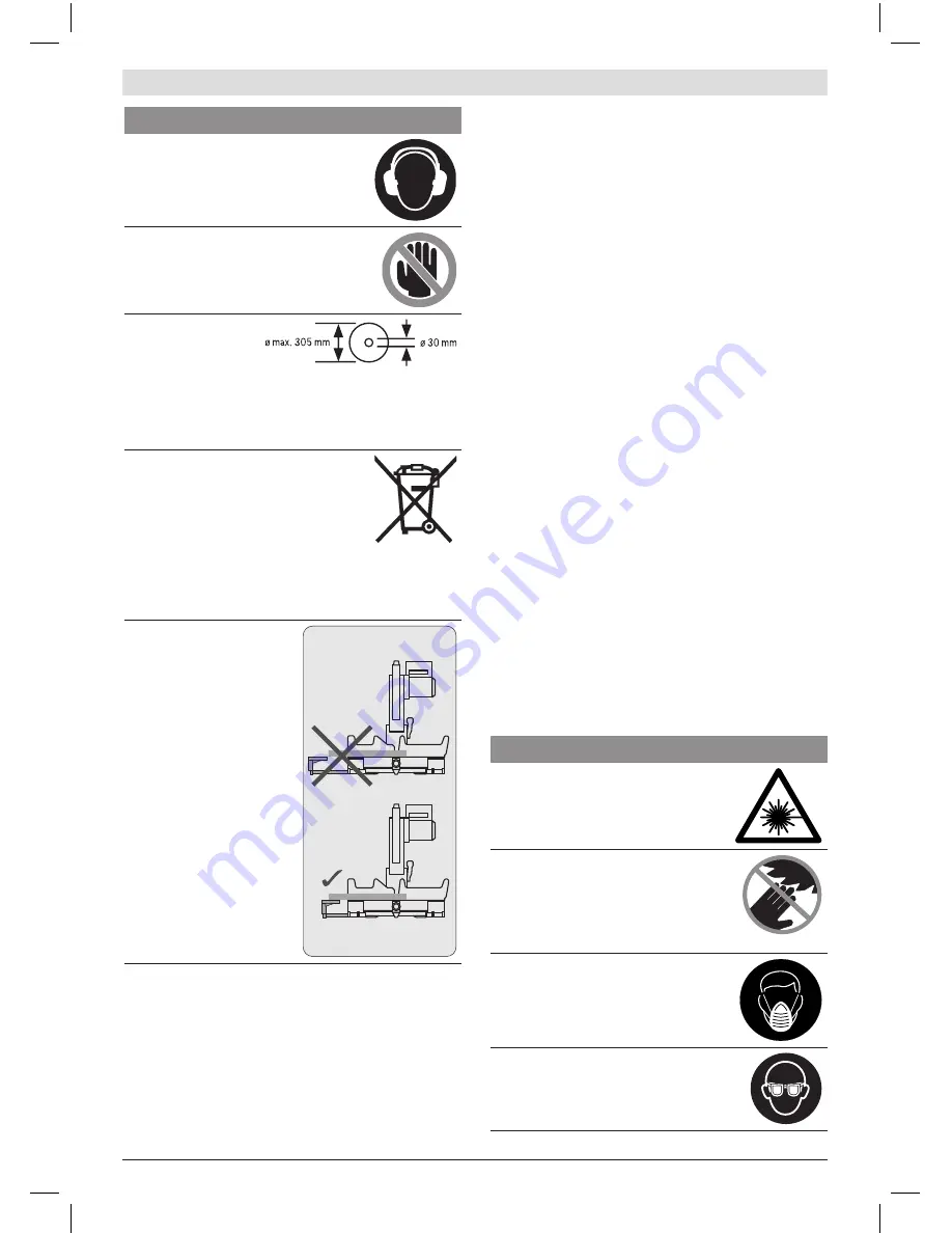 Bosch GCM 12 JL Professional Original Instructions Manual Download Page 382