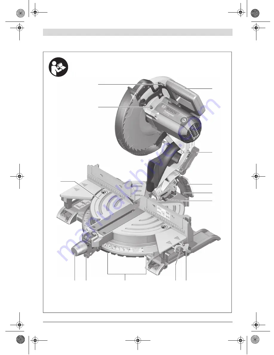 Bosch GCM 12 MX Professional Скачать руководство пользователя страница 4