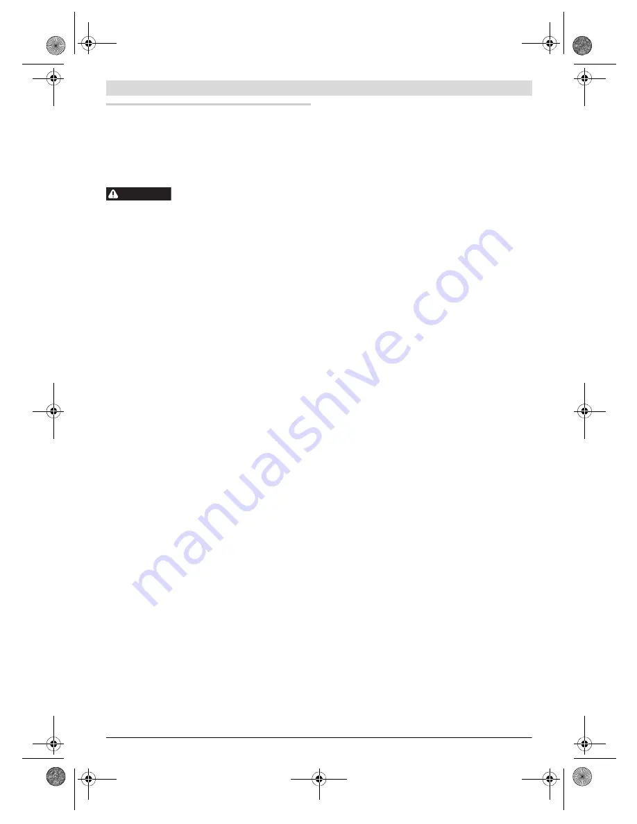 Bosch GCM 12 SD Professional Original Instructions Manual Download Page 50