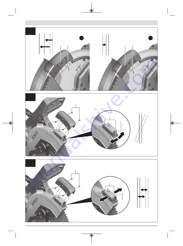 Bosch GCM 12 SDE Professional Original Instructions Manual Download Page 12