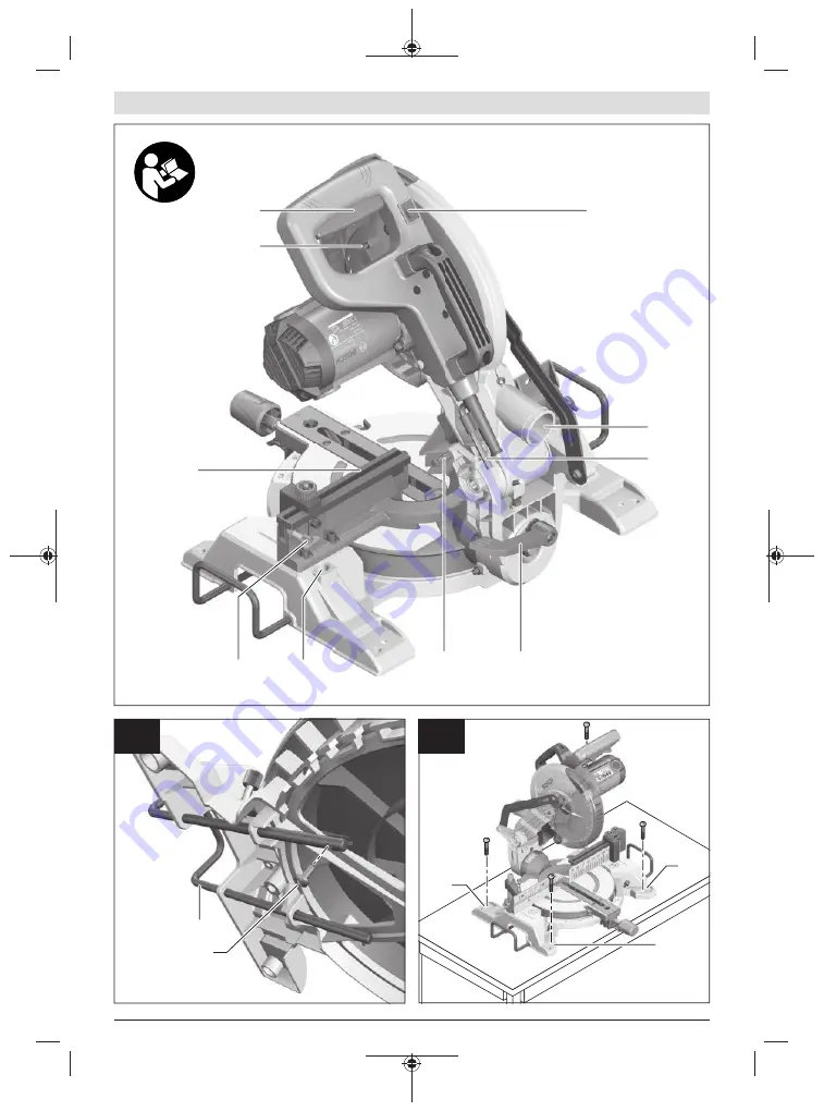 Bosch GCM 216 Original Instructions Manual Download Page 4