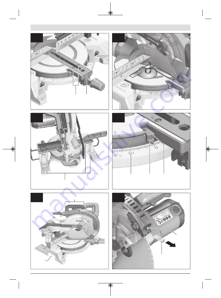 Bosch GCM 216 Скачать руководство пользователя страница 8