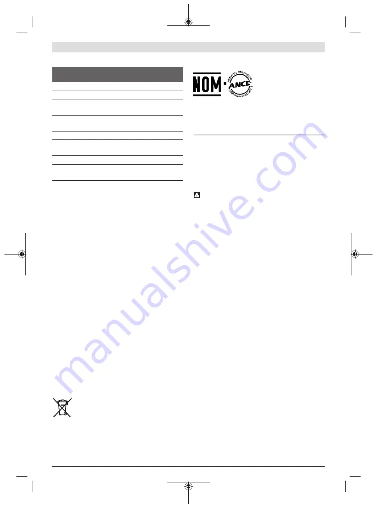 Bosch GCM 216 Original Instructions Manual Download Page 50