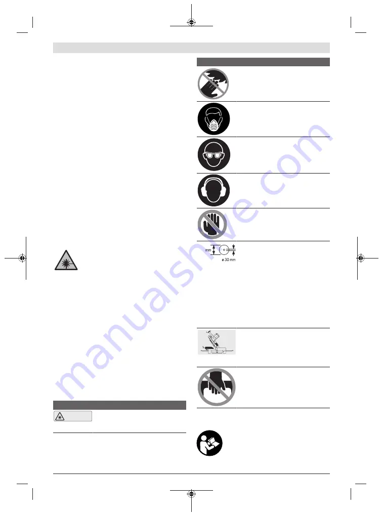 Bosch GCM 216 Original Instructions Manual Download Page 271