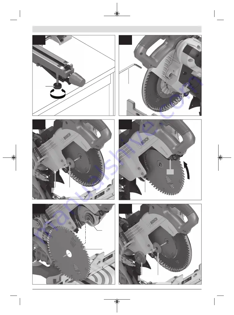 Bosch GCM 8 SDE Original Instructions Manual Download Page 5