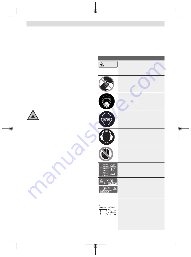 Bosch GCM 8 SDE Original Instructions Manual Download Page 54