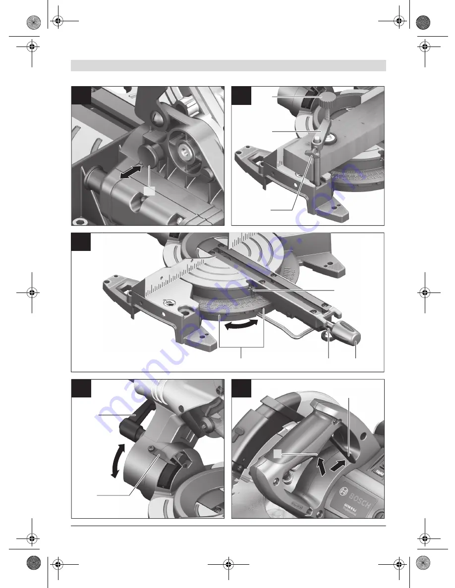 Bosch GCM 8 SJ Professional Original Instructions Manual Download Page 7