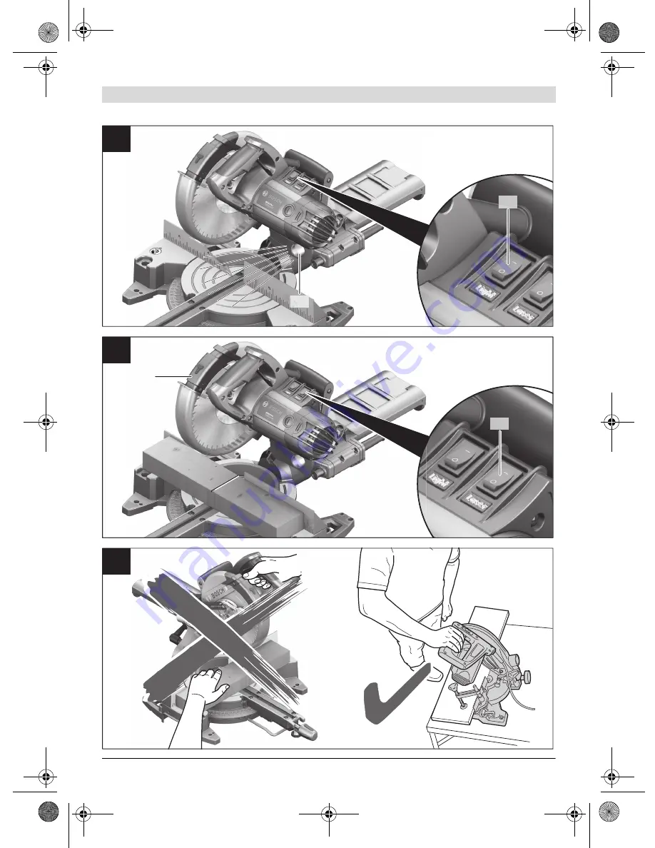 Bosch GCM 8 SJ Professional Original Instructions Manual Download Page 8