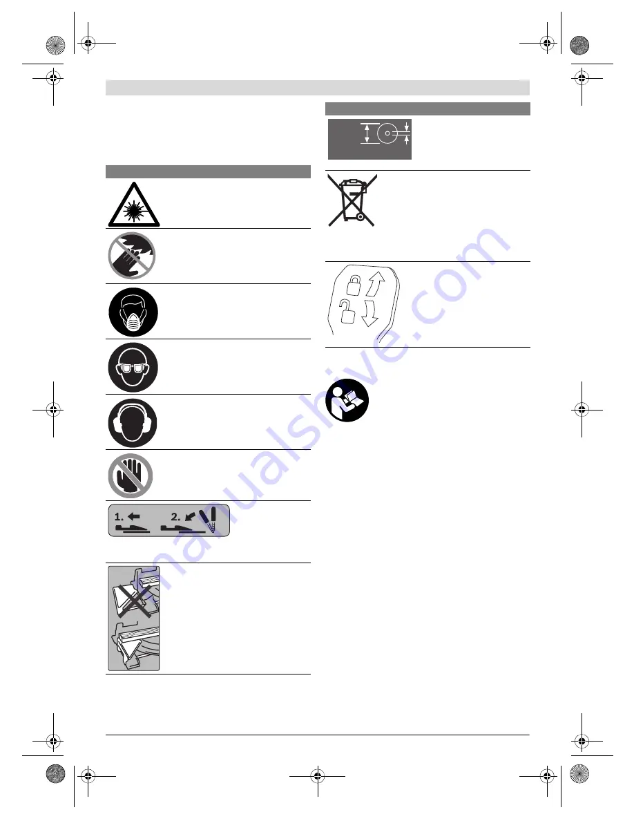 Bosch GCM 8 SJL Original Instructions Manual Download Page 124