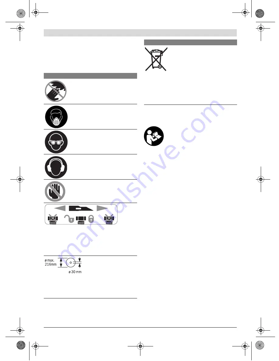 Bosch GCM 80 SJ Professional Original Instructions Manual Download Page 30